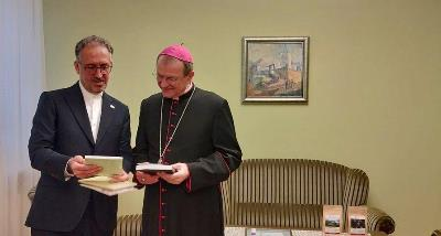 Iran Ambassador met with President of the Polish Episcopal Conference